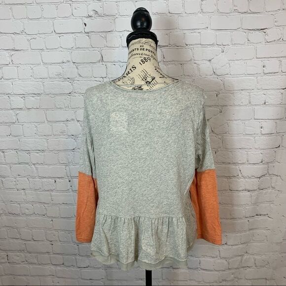 We The Free Womens Heart Of Mine Cotton Peplum Pullover Top Size Medium New! - Picture 8 of 10